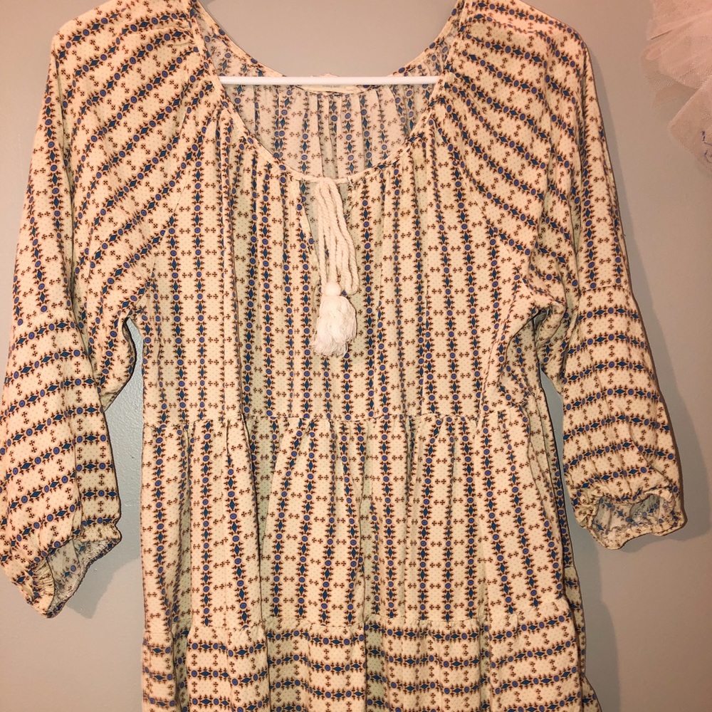 cute long sleeve boutique top